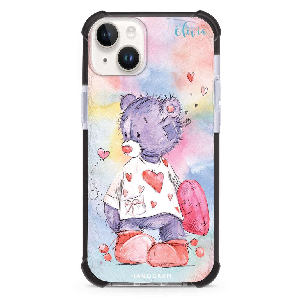 Sweet Bear iPhone 15 Plus Magsafe 兼容超強防摔保護殼