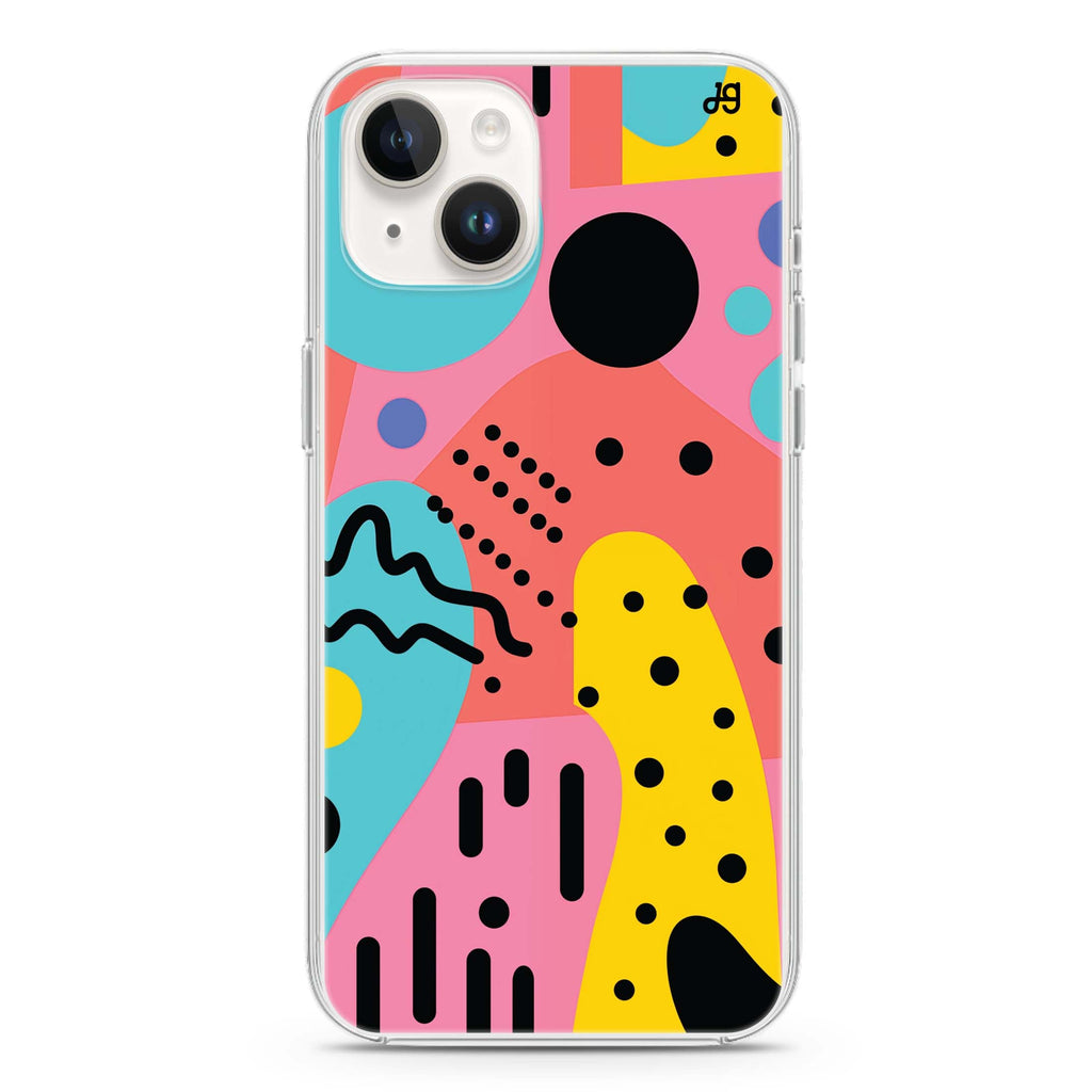 Retro Rhythm iPhone 14 水晶透明保護殼