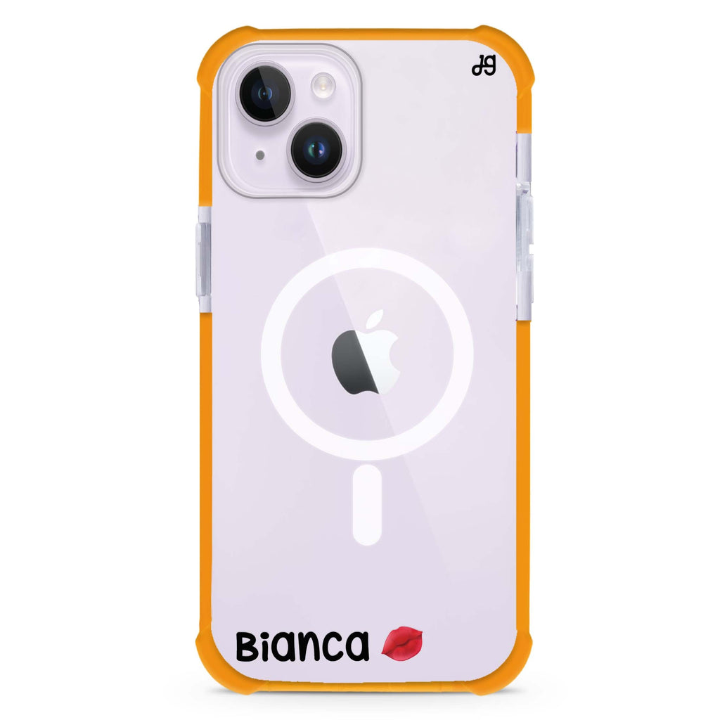 A Kiss iPhone 15 Plus Magsafe 兼容超強防摔保護殼