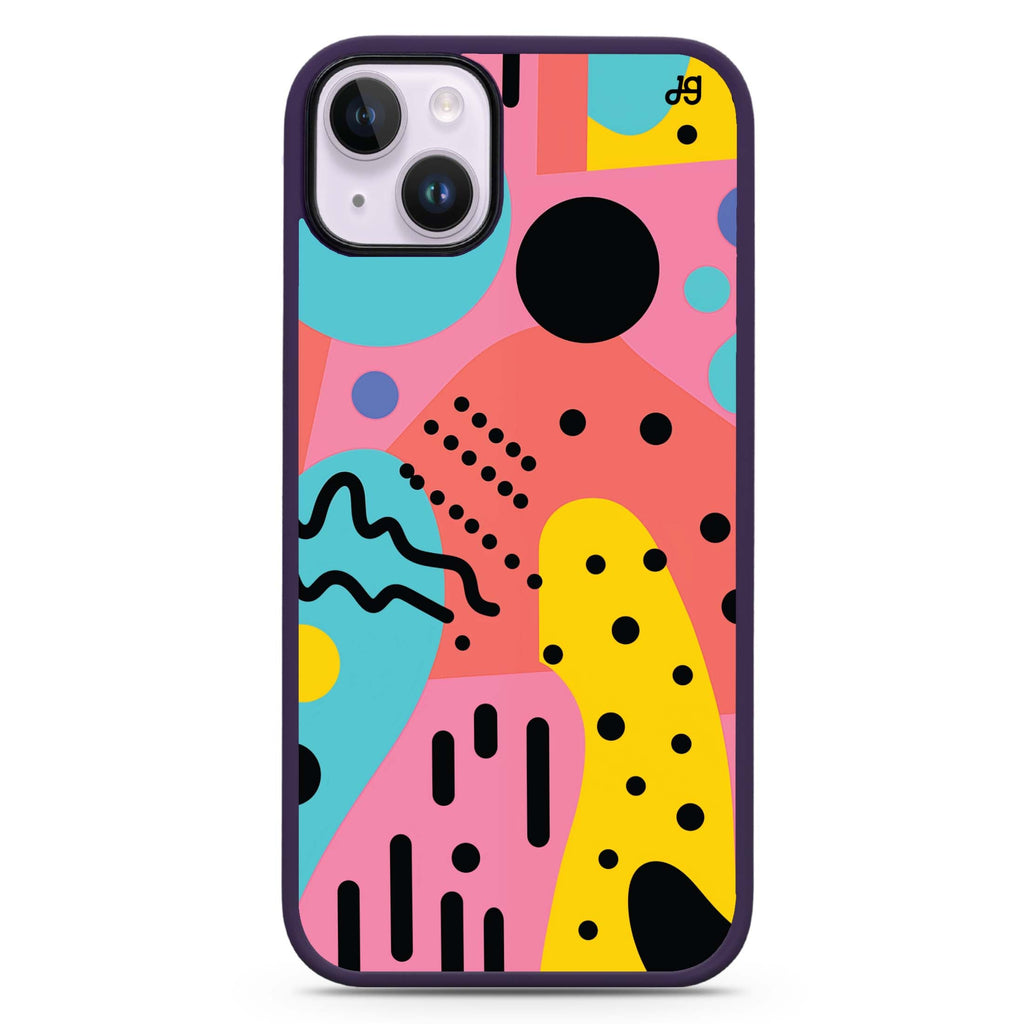 Retro Rhythm iPhone 15 Plus 防衝擊保護殼