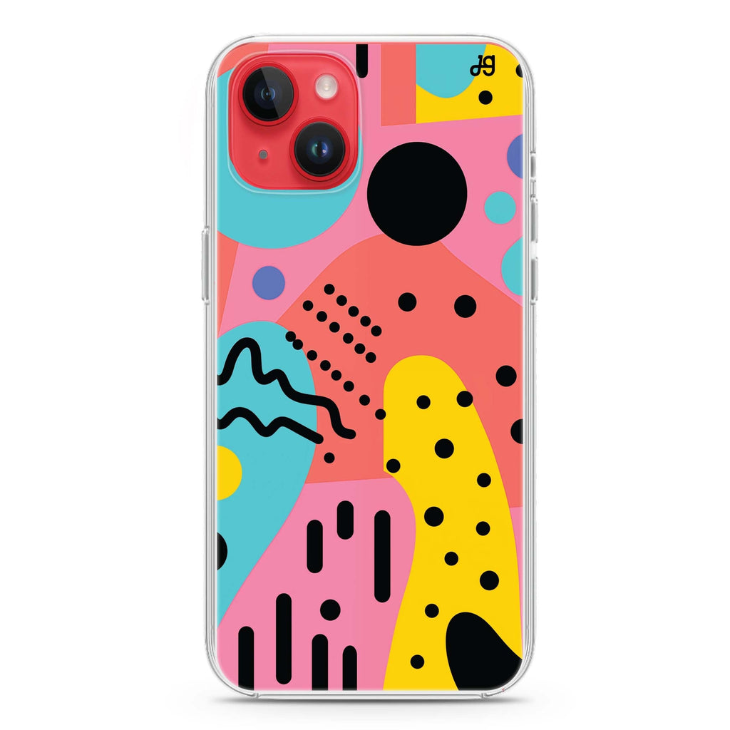 Retro Rhythm iPhone 14 Plus 水晶透明保護殼