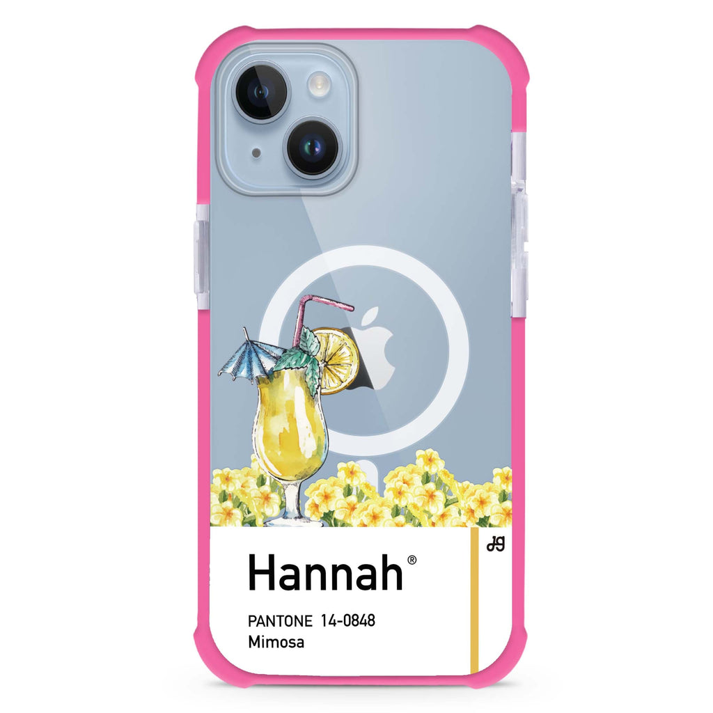 #14-0848 Mimosa I iPhone 15 Plus Magsafe 兼容超強防摔保護殼