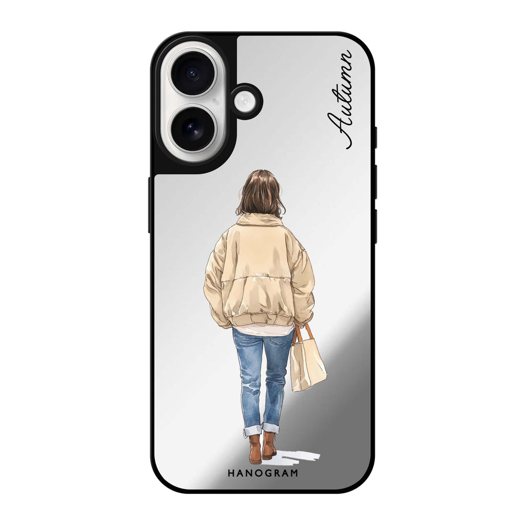 Reflective iPhone 16 Mirror Case –Everyday Stroll iPhone Design