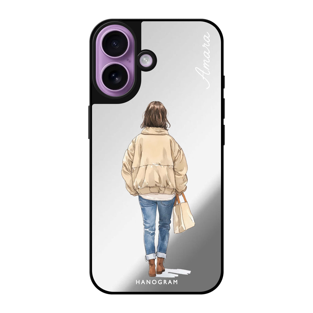 Reflective iPhone 16 Mirror Case –Everyday Stroll iPhone Design