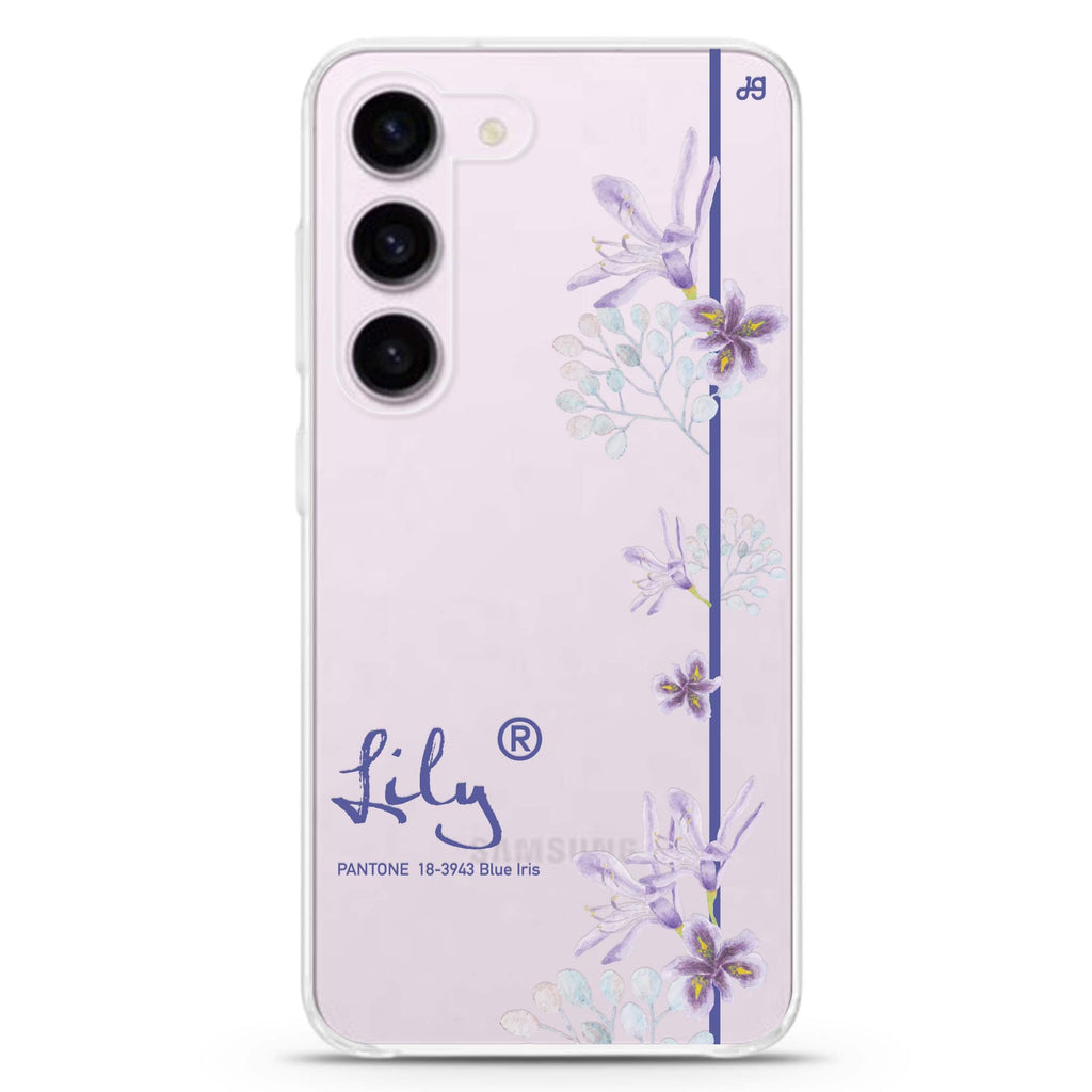 #18-3943 Blue Iris II Samsung Galaxy 水晶透明保護殼
