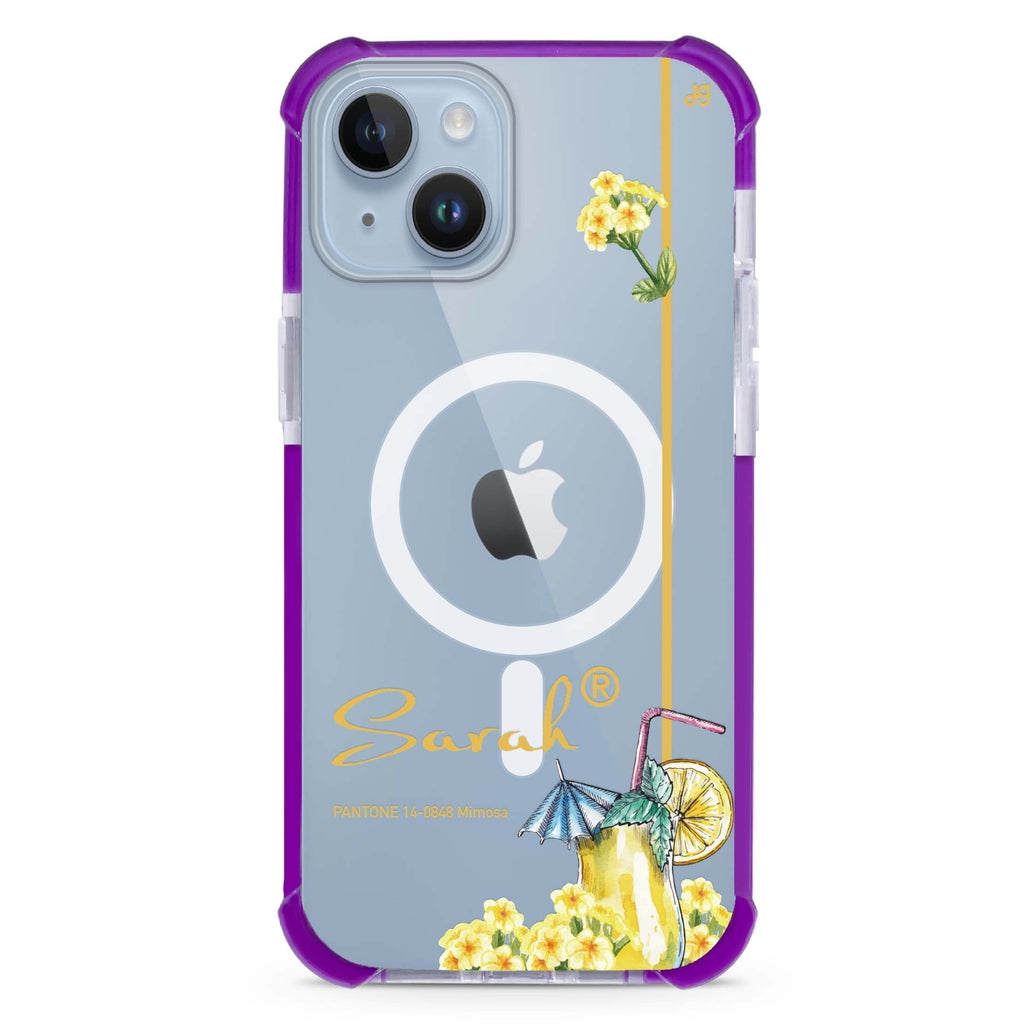#14-0848 Mimosa II iPhone 15 Plus Magsafe 兼容超強防摔保護殼