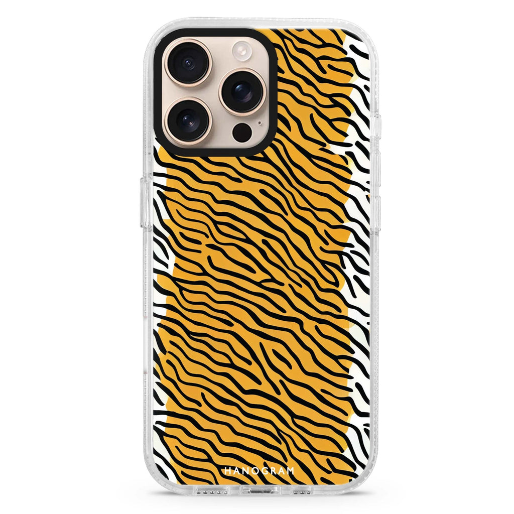 Leopard print Magsafe 兼容水晶透明保護殼