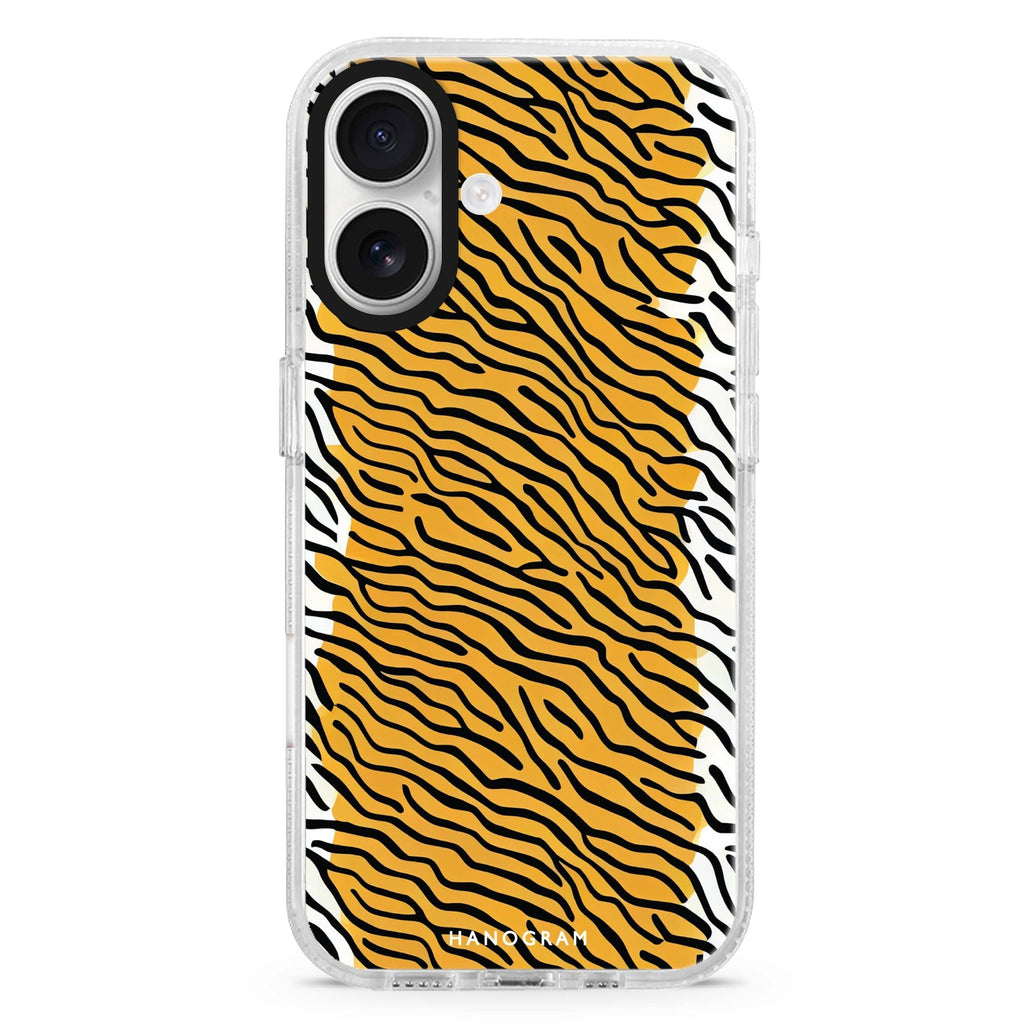 Leopard print Magsafe 兼容水晶透明保護殼