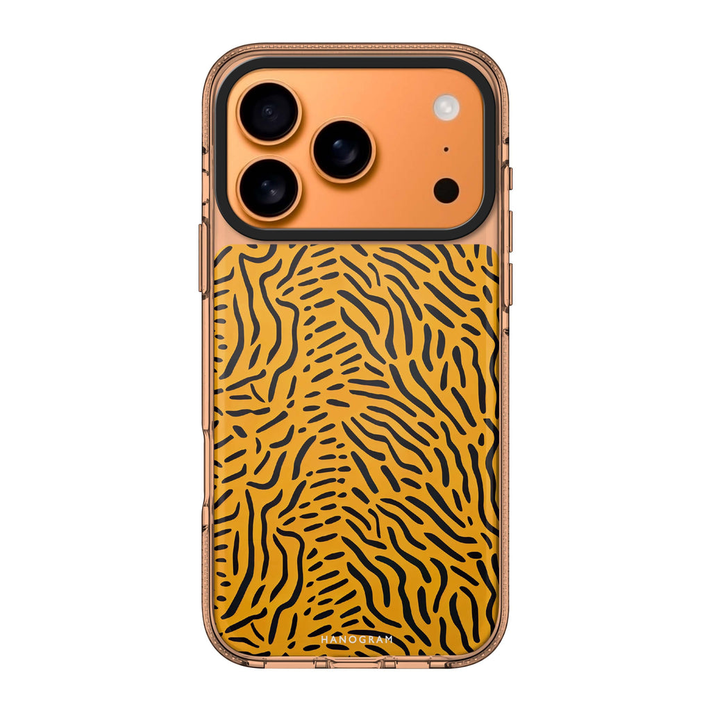 Leopard print 款式 2 iPhone 17 Pro Max MagSafe 水晶透明保護殼 豹紋圖案設計 圖1