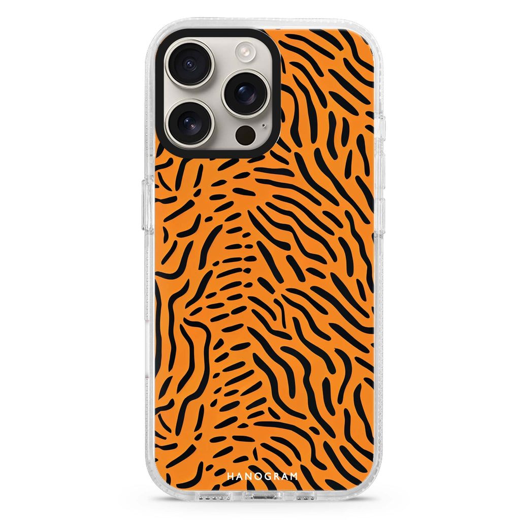 Leopard print Magsafe 兼容水晶透明保護殼
