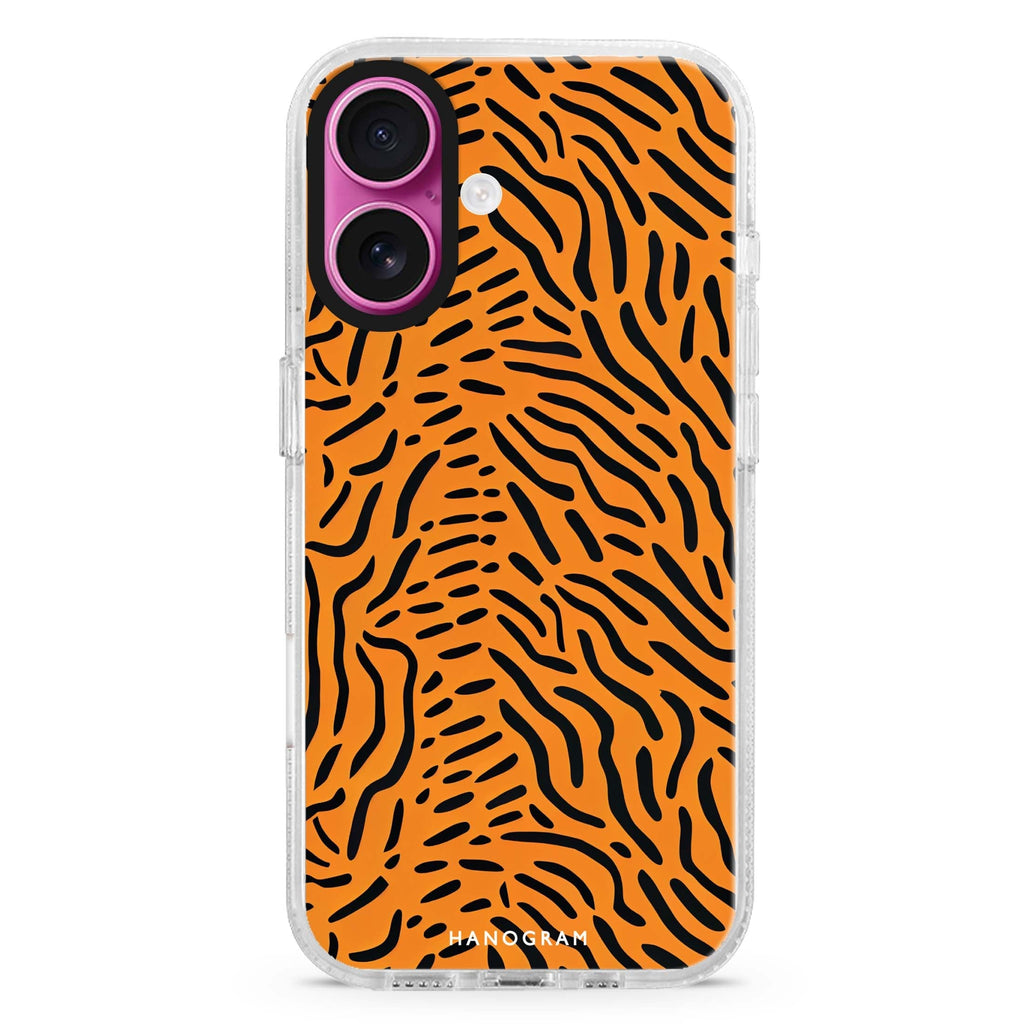 Leopard print Magsafe 兼容水晶透明保護殼