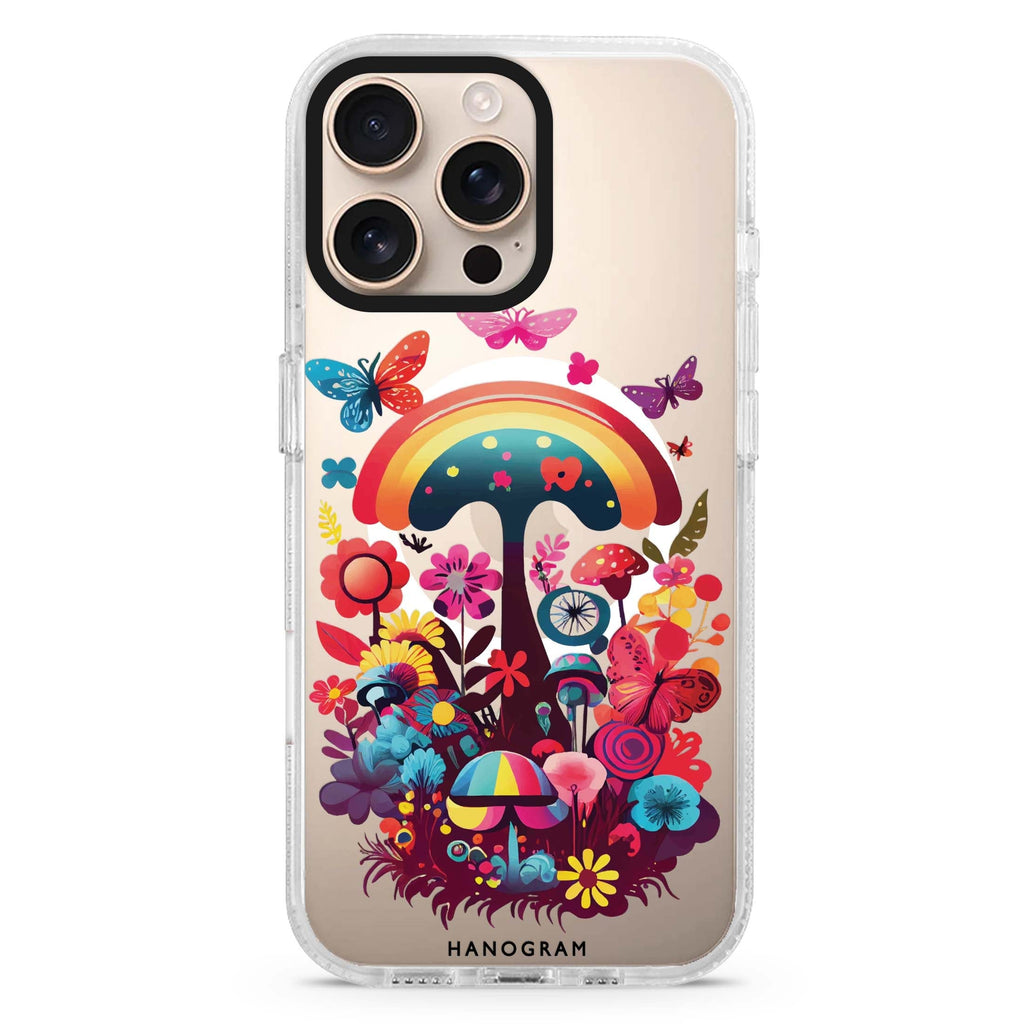 Magic Garden Magsafe 兼容水晶透明保護殼