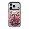 Magic Garden iPhone 17 Pro Max MagSafe 水晶透明保護殼 花卉圖案設計 圖1