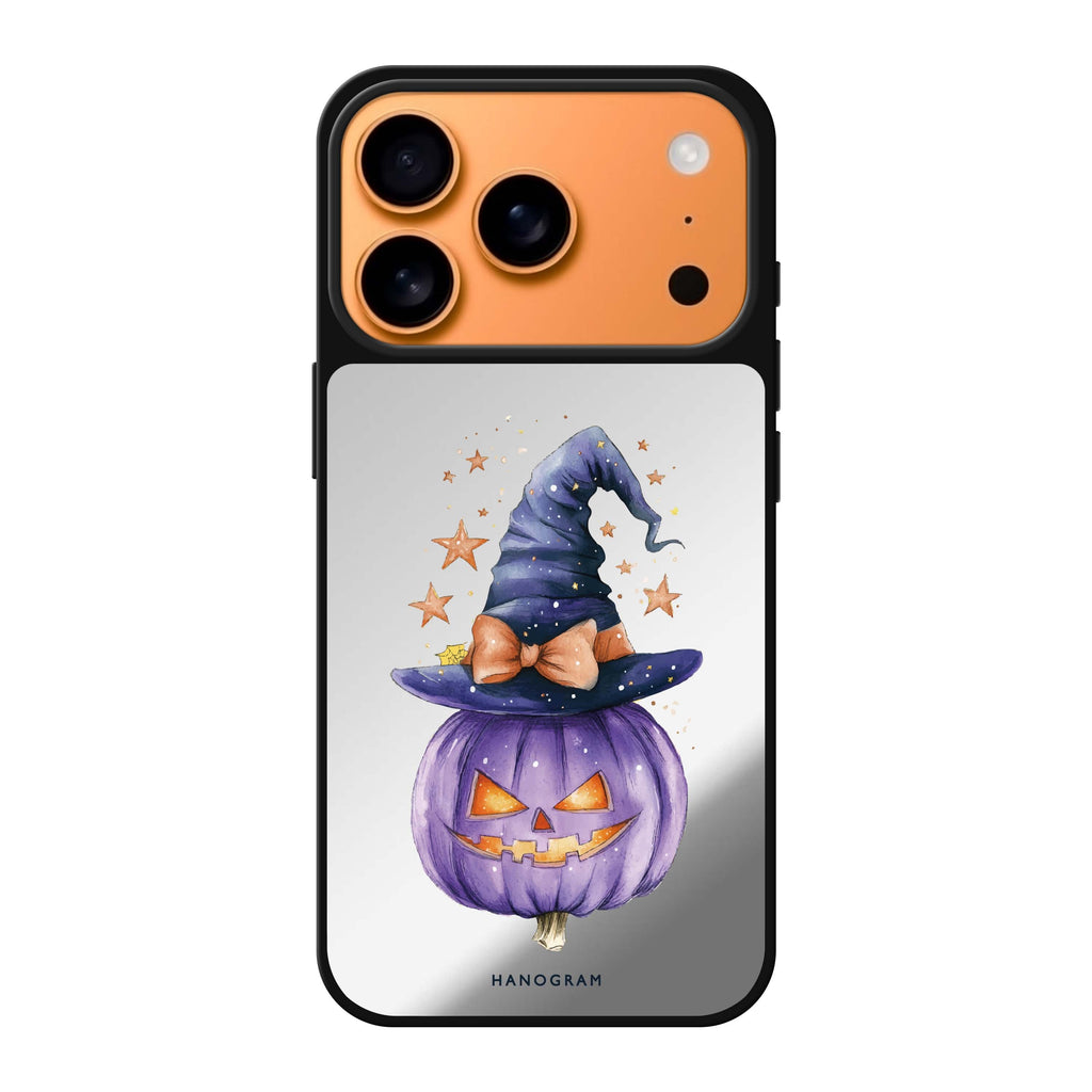 Starry Bow Pumpkin 蝴蝶結星星 iPhone 17 Pro Max 鏡面手機殼主圖