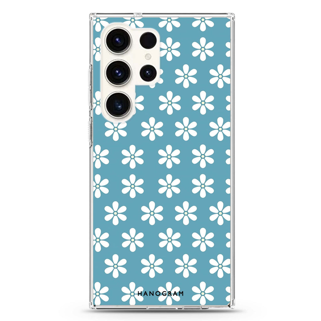 Endless Bloom Samsung Galaxy Ultra 透明保護殼，適用 S26/S25/S24/S23 Ultra，圖1