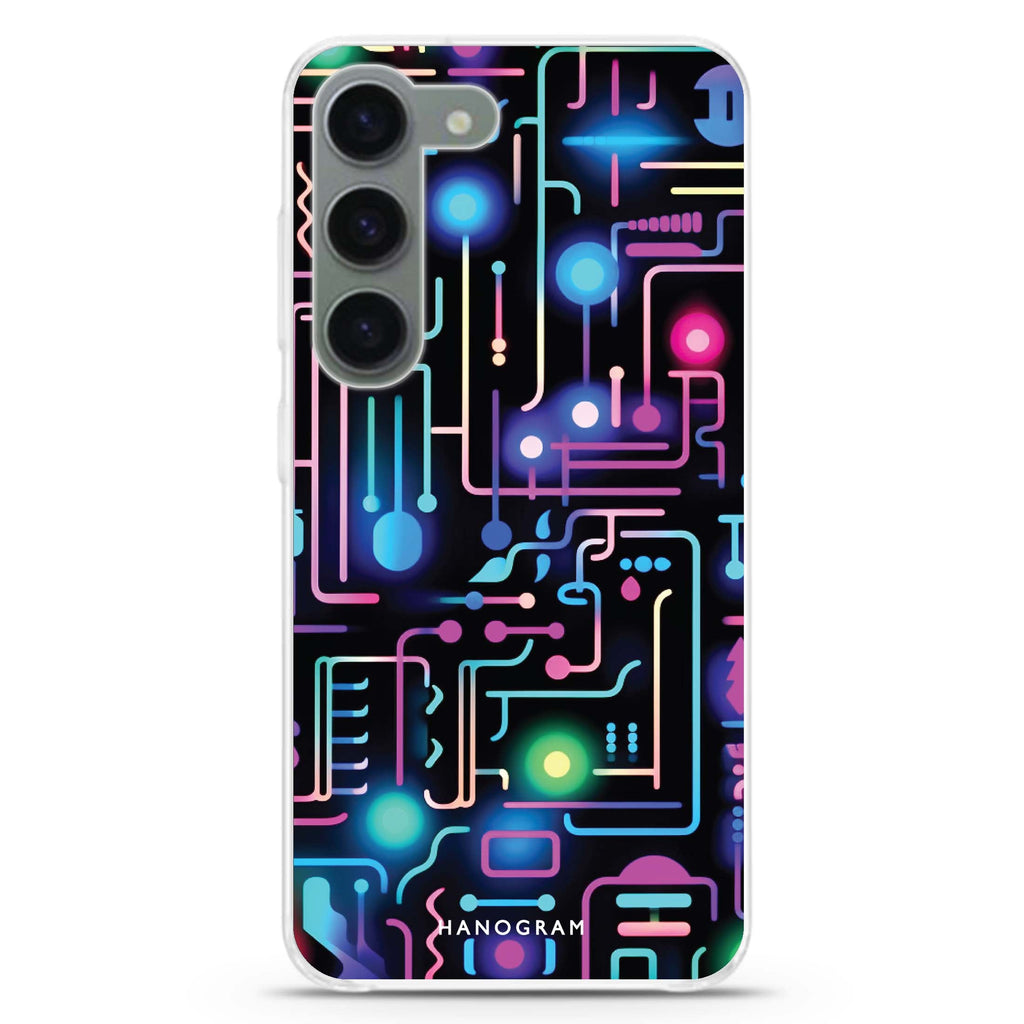 Glow Spectrum Samsung Galaxy 水晶透明保護殼