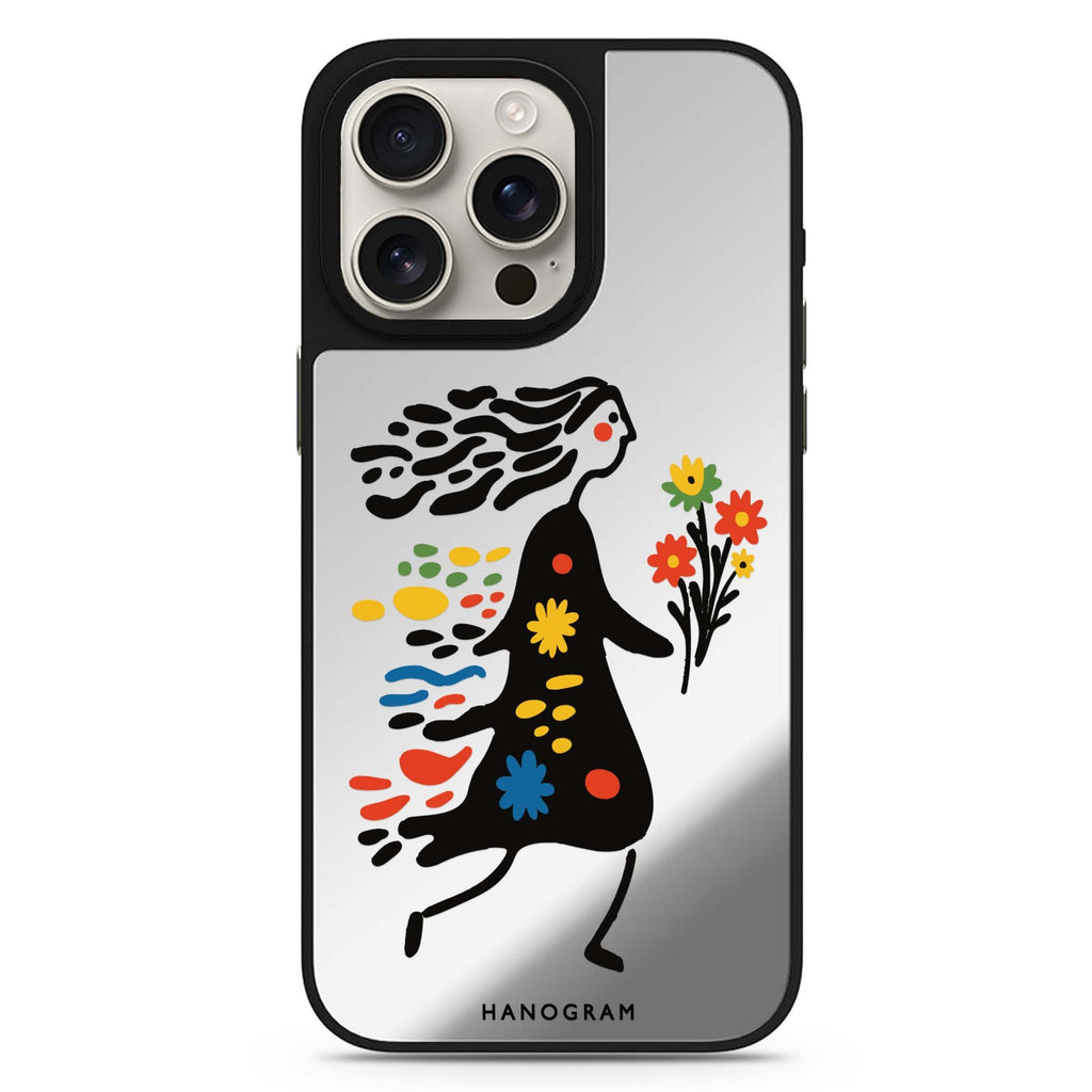 Chasing Blooms 鏡面手機殼