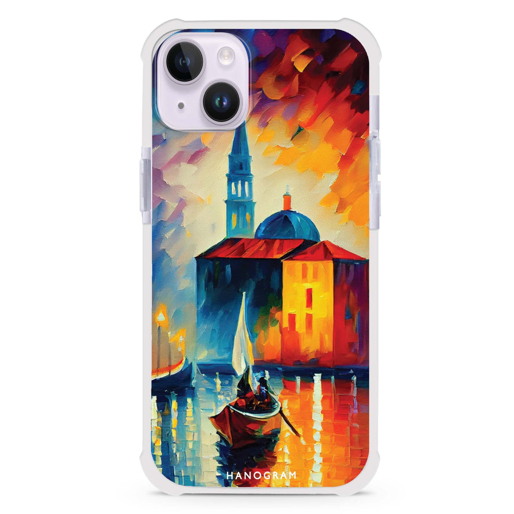 A Boat in Italy iPhone 15 Plus Magsafe 兼容超強防摔保護殼
