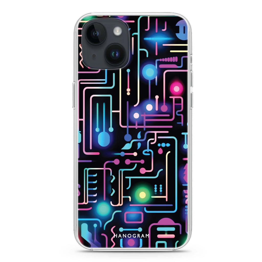 Glow Spectrum iPhone 14 Plus 水晶透明保護殼