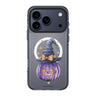 Starry Bow Pumpkin iPhone 17 Pro Max MagSafe 水晶透明保護殼 萬聖節設計設計 圖1