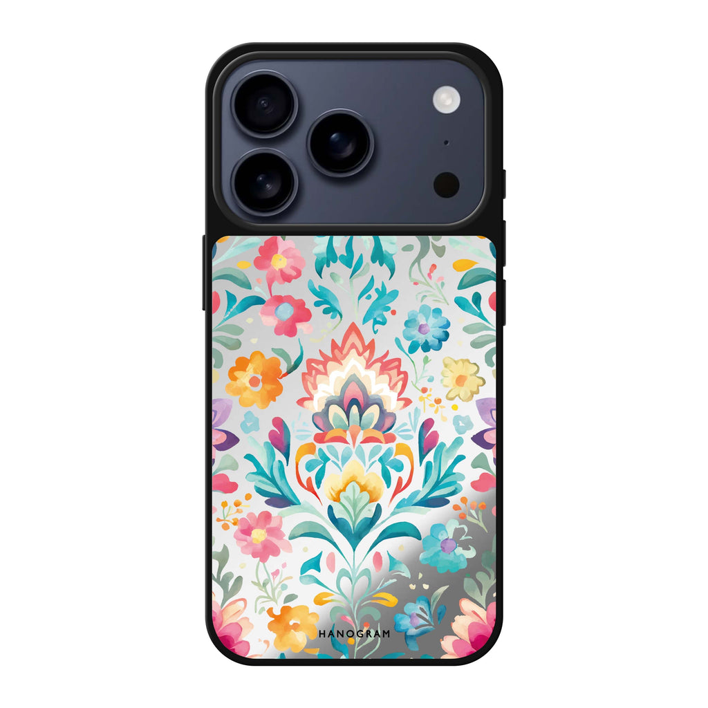 Watercolor Floral 花卉 iPhone 17 Pro Max 鏡面手機殼主圖