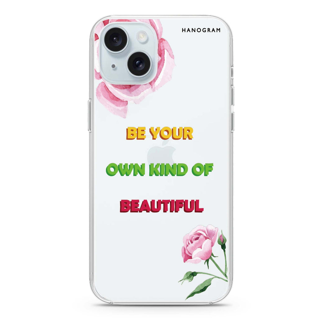 You are beautiful iPhone 15 水晶透明保護殼