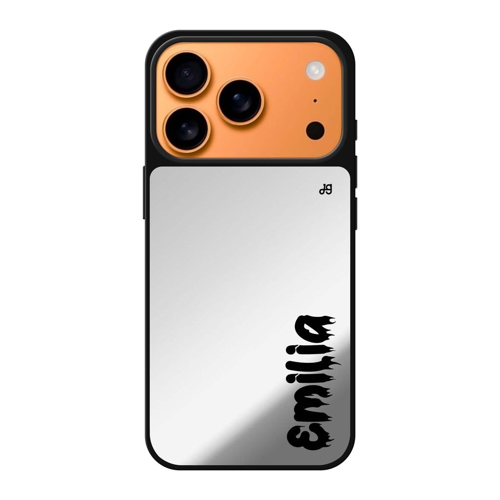 Haunted Name Glow 幽靈 iPhone 17 Pro Max 鏡面手機殼主圖