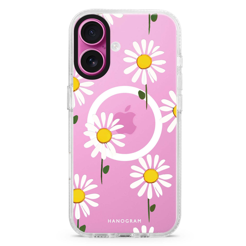Little Flowers Magsafe 兼容水晶透明保護殼