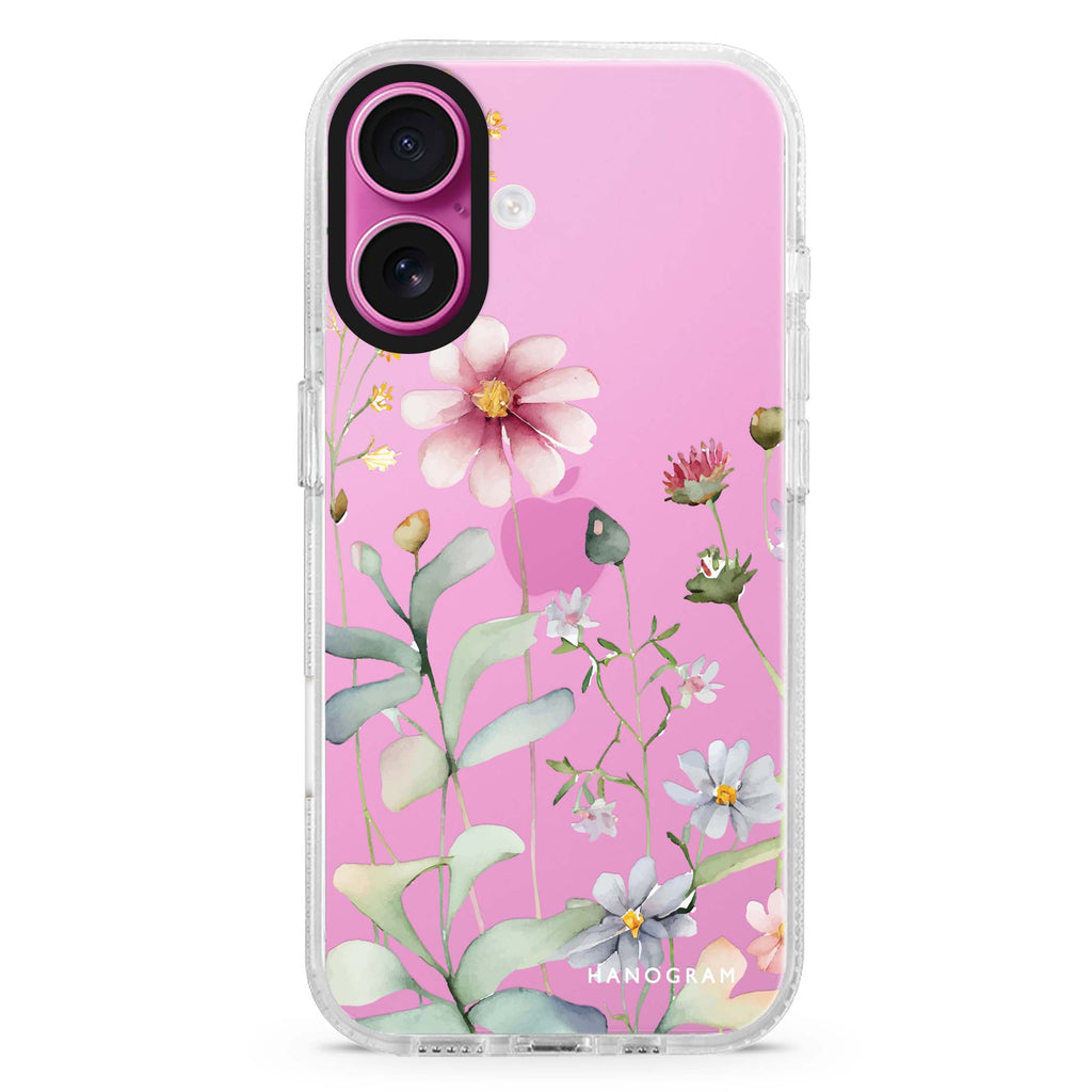 Floral 水晶透明保護殼