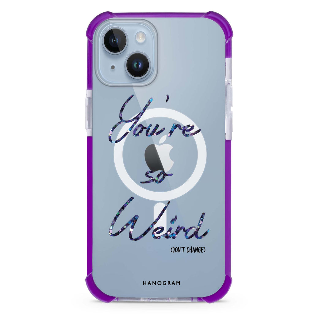 You're so Weired iPhone 15 Plus Magsafe 兼容超強防摔保護殼