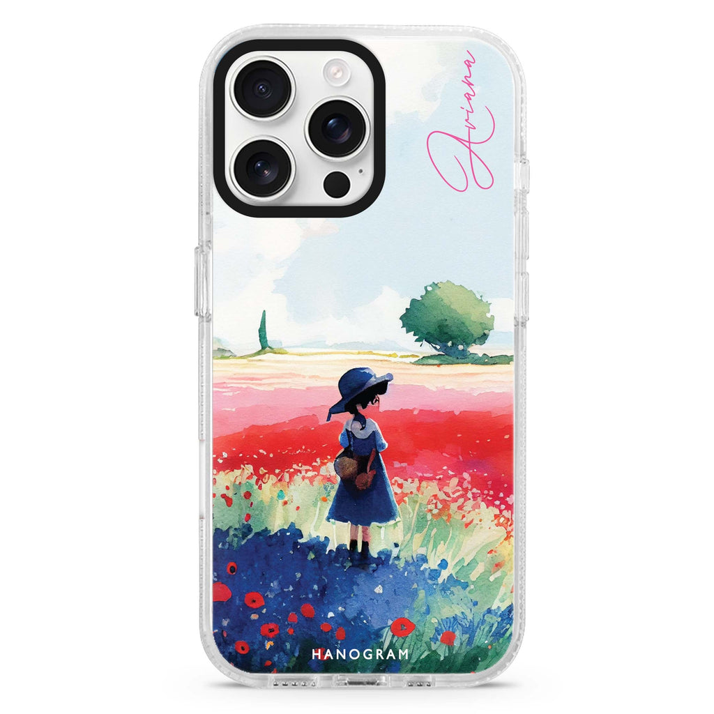 A Little Girl Magsafe 兼容水晶透明保護殼