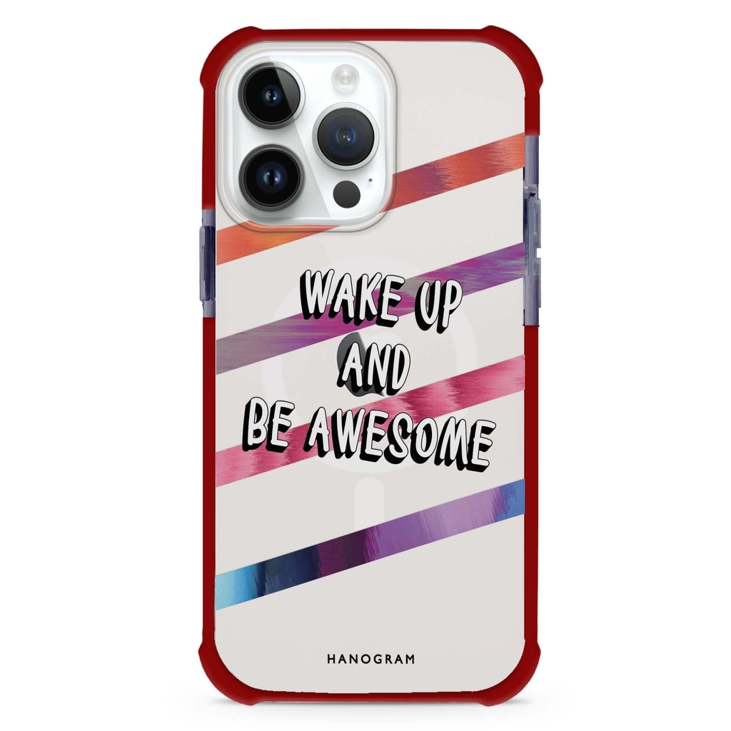 Wake up iPhone Magsafe 兼容超強防摔保護殼