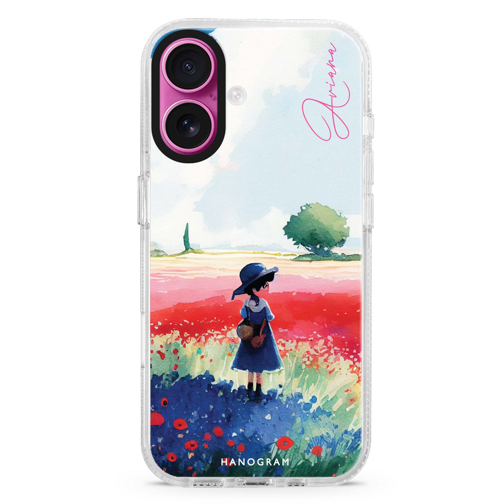 A Little Girl Magsafe 兼容水晶透明保護殼