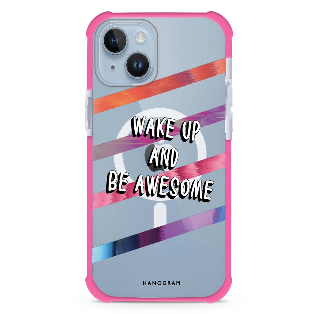 Wake up iPhone 15 Plus Magsafe 兼容超強防摔保護殼