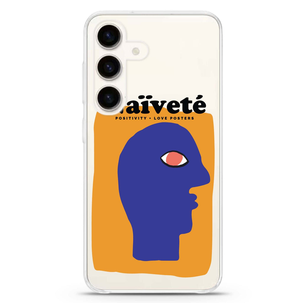Naïveté Samsung Galaxy S26/S25/S24 水晶透明保護殼正面展示