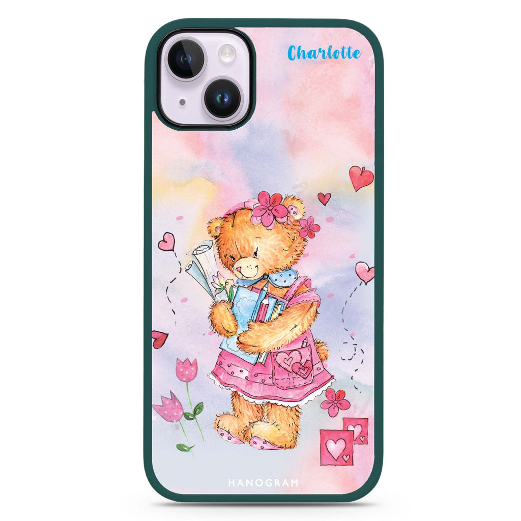 Sweet Heart Bear iPhone 15 Plus 防衝擊保護殼