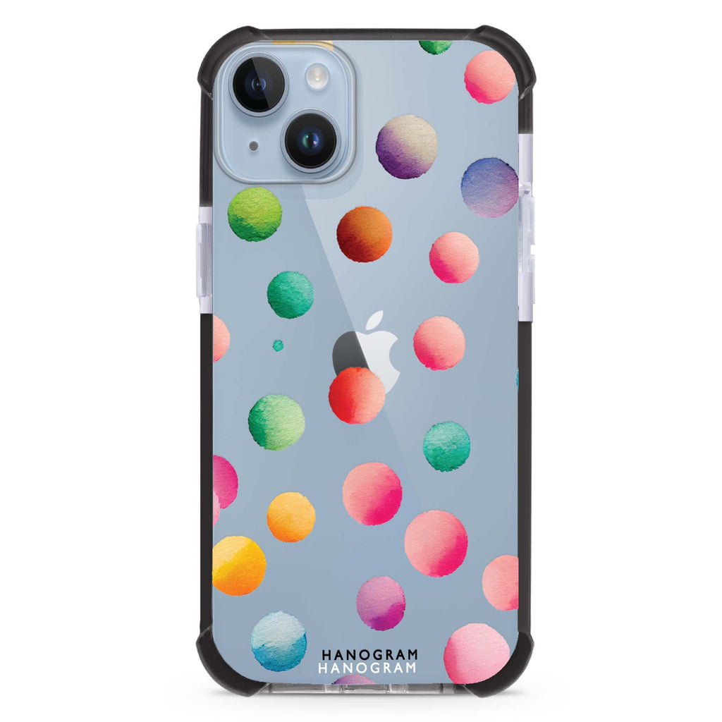 Watercolour Polka Dot 超強防摔保護殼