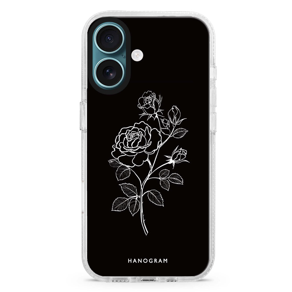 Trinity Rose Magsafe 兼容水晶透明保護殼