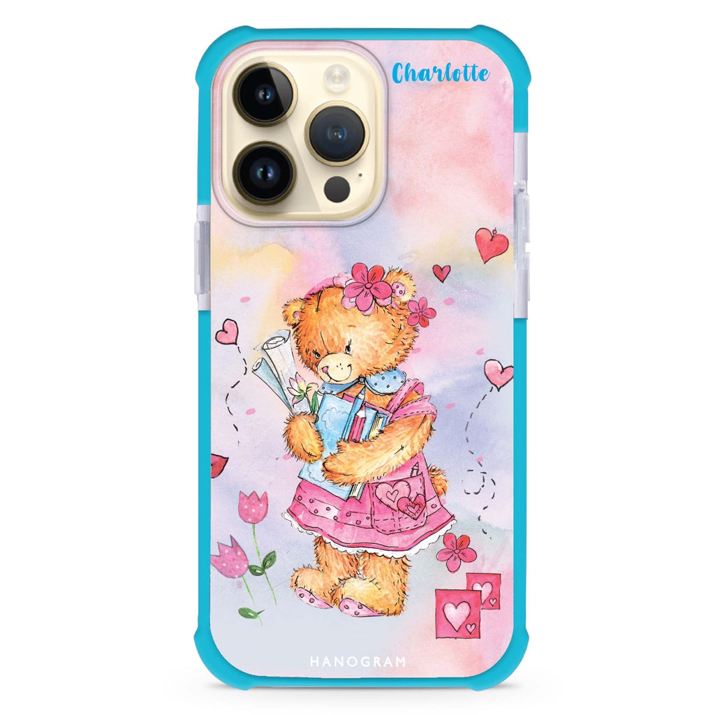 Sweet Heart Bear iPhone Magsafe 兼容超強防摔保護殼