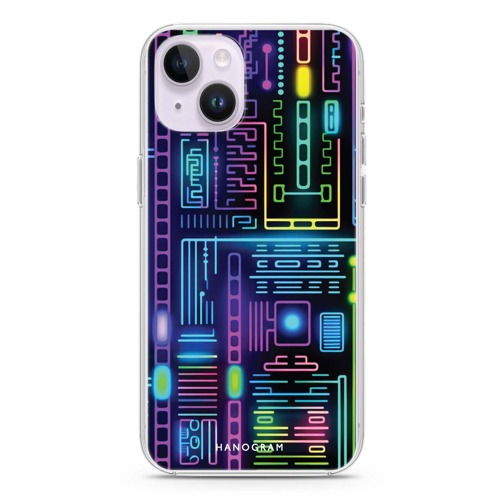 Neon Nova iPhone 14 水晶透明保護殼