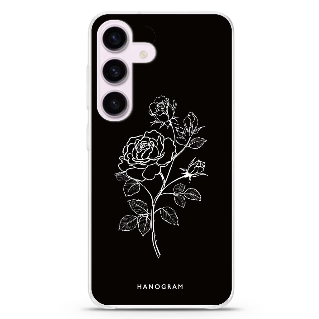 Trinity Rose Samsung Galaxy S26/S25/S24 水晶透明保護殼正面展示