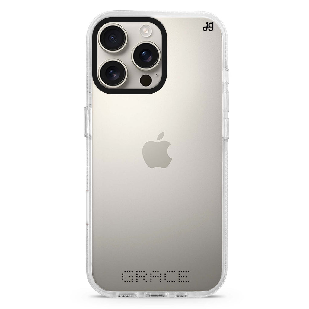 Digital Name II iPhone 16 Pro & 16 Pro Max Case - Personalized and Stylish Protection