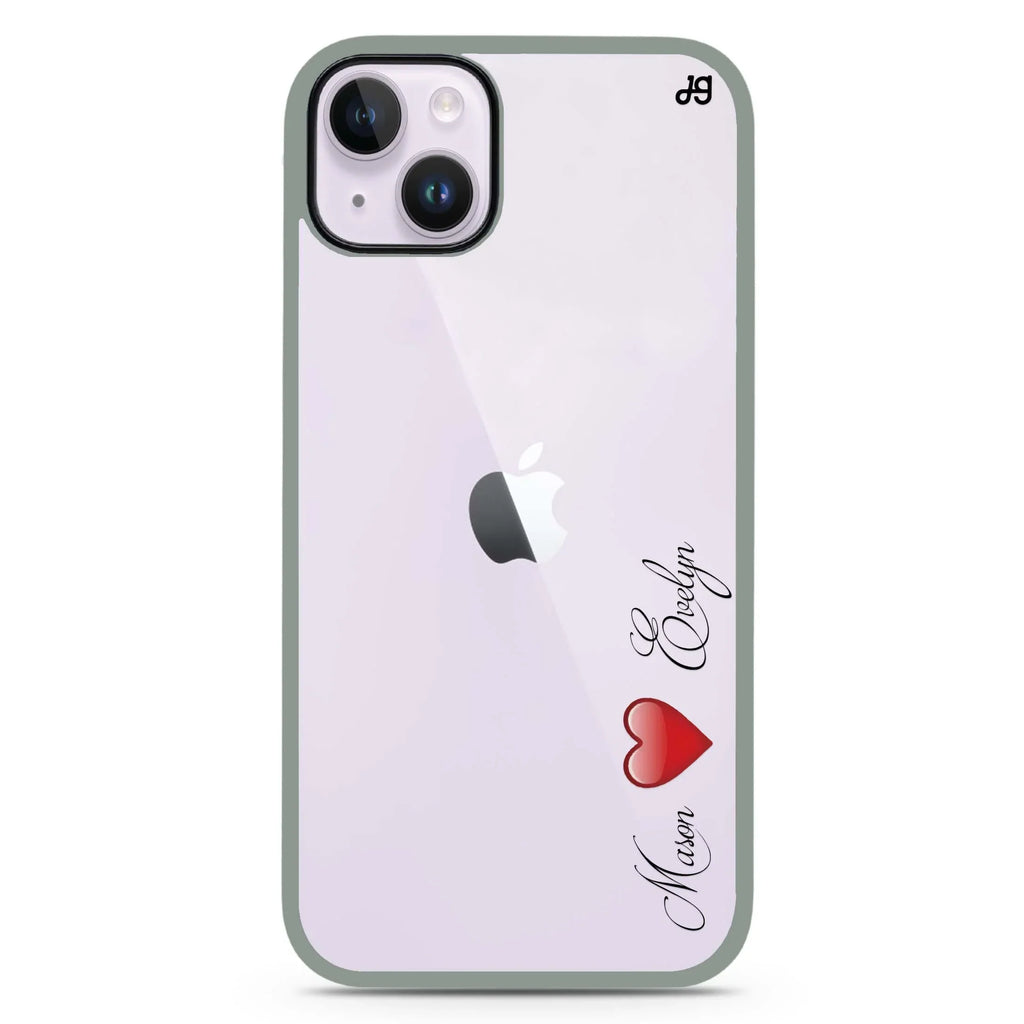 You & Me iPhone 15 Plus 防衝擊保護殼