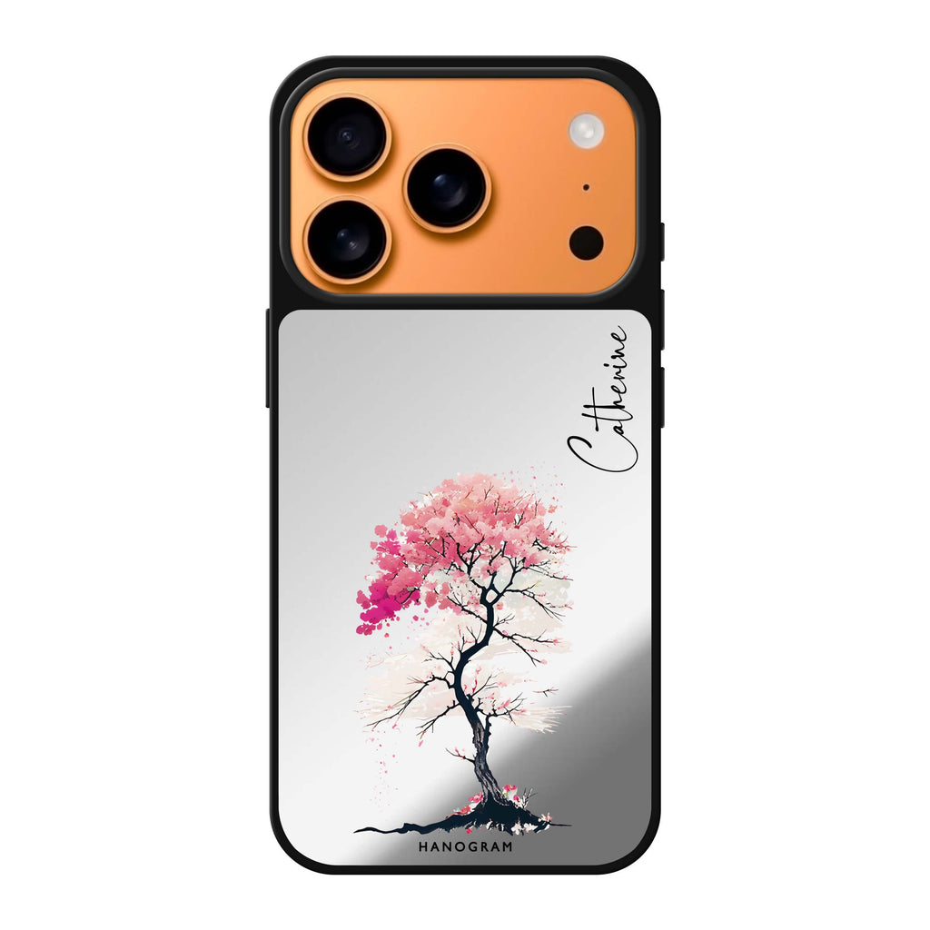 A Cherry tree 櫻桃樹木 iPhone 17 Pro Max 鏡面手機殼主圖