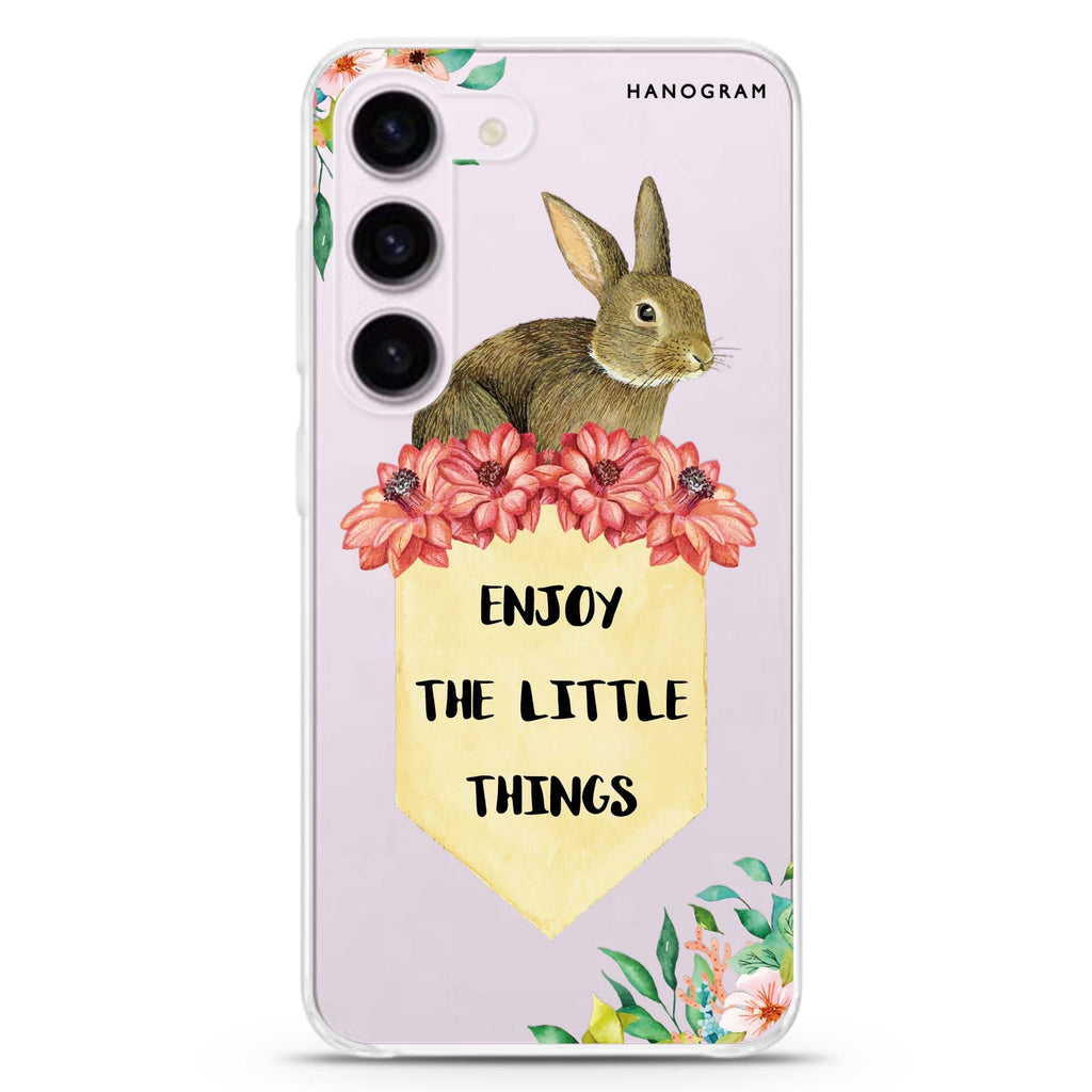 Enjoy the little things Samsung Galaxy 水晶透明保護殼