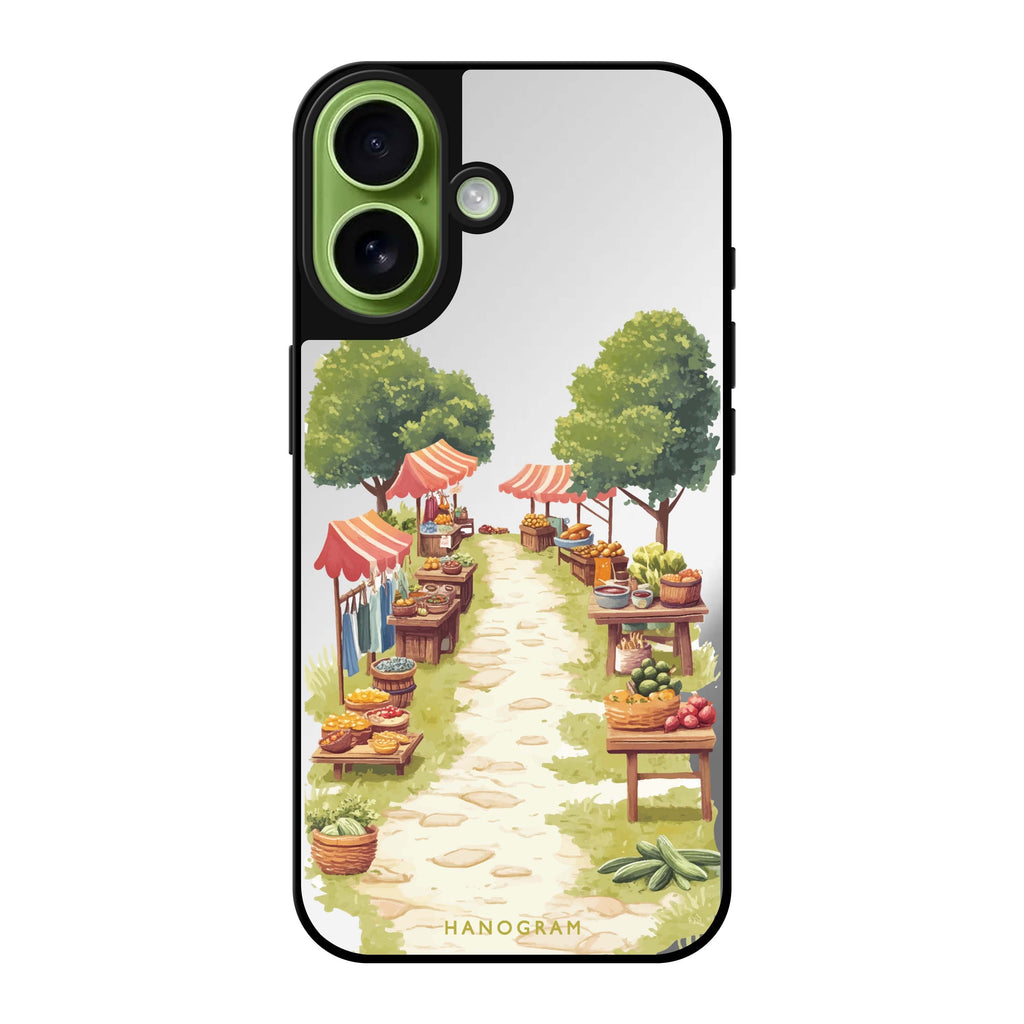 Reflective iPhone 16 Mirror Case –Market Lane iPhone Design