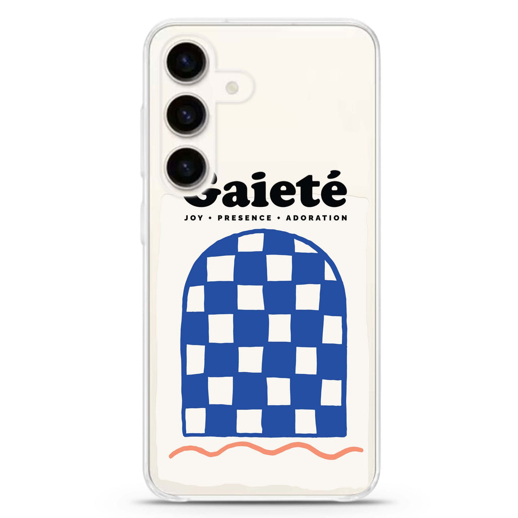Gaieté Samsung Galaxy S26/S25/S24 水晶透明保護殼正面展示
