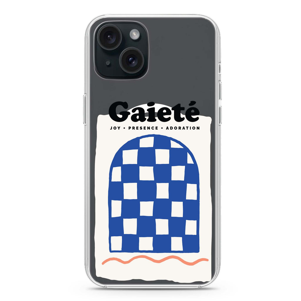 Gaieté iPhone 15 Magsafe 兼容水晶透明保護殼