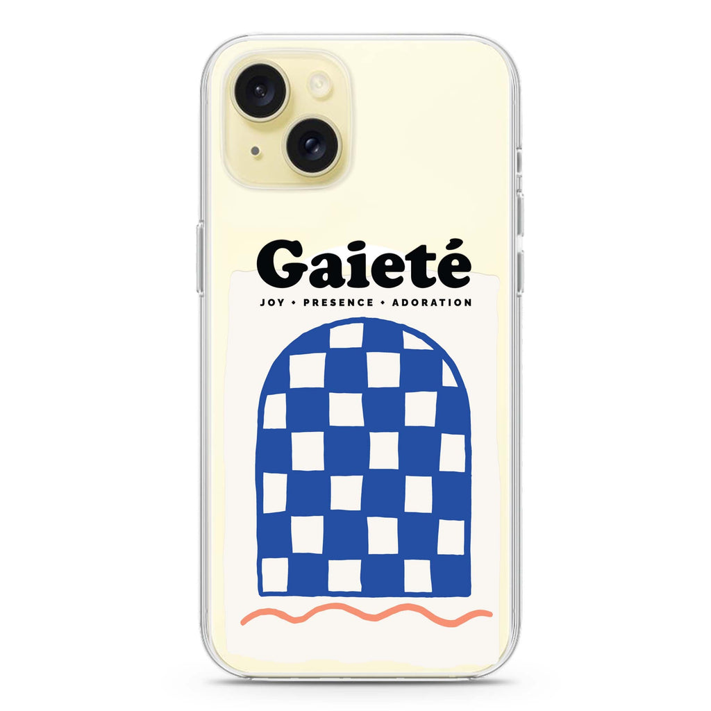 Gaieté iPhone 15 Plus Magsafe 兼容水晶透明保護殼