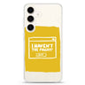 I Haven't the Foggiest Samsung Galaxy S26/S25/S24 水晶透明保護殼正面展示